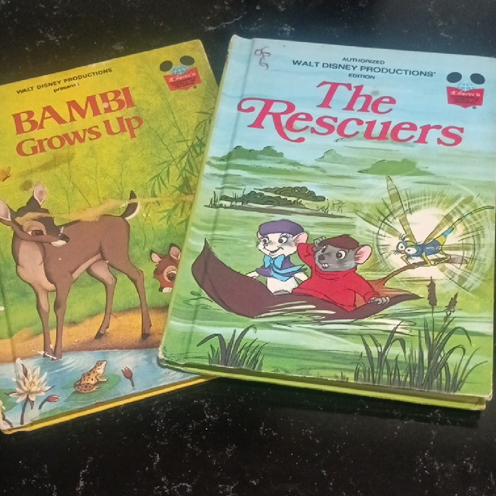 Bambi Grows Up and The Rescuers Books